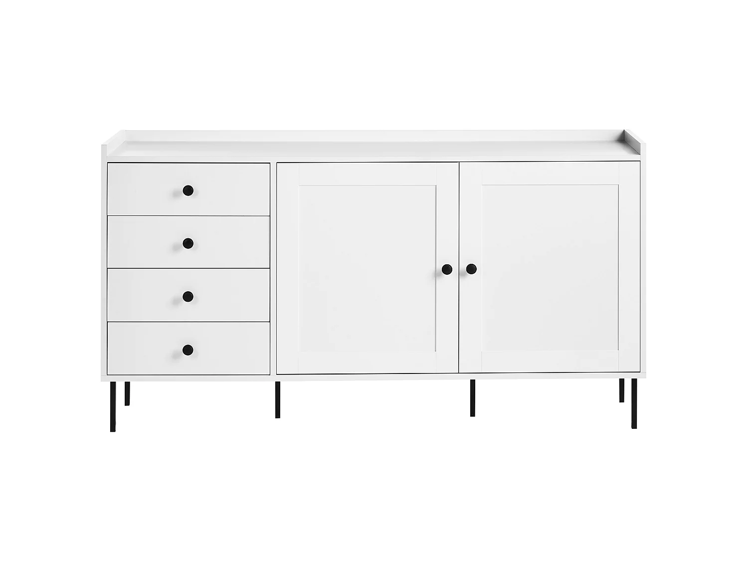 Sideboard mit 2 Türen ALCOVE Weiss