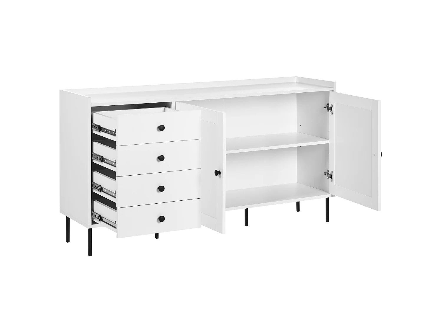 Sideboard mit 2 Türen ALCOVE Weiss