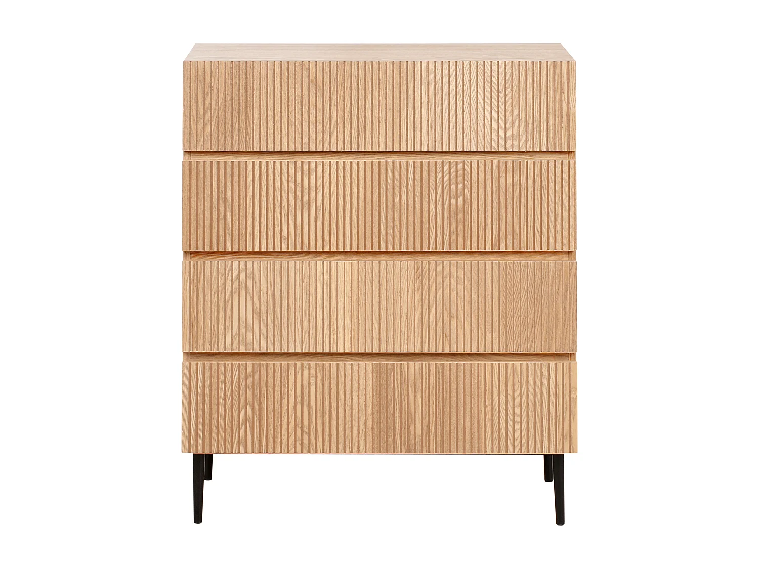 Commode à 4 tiroirs BLYTHE Frêne naturel