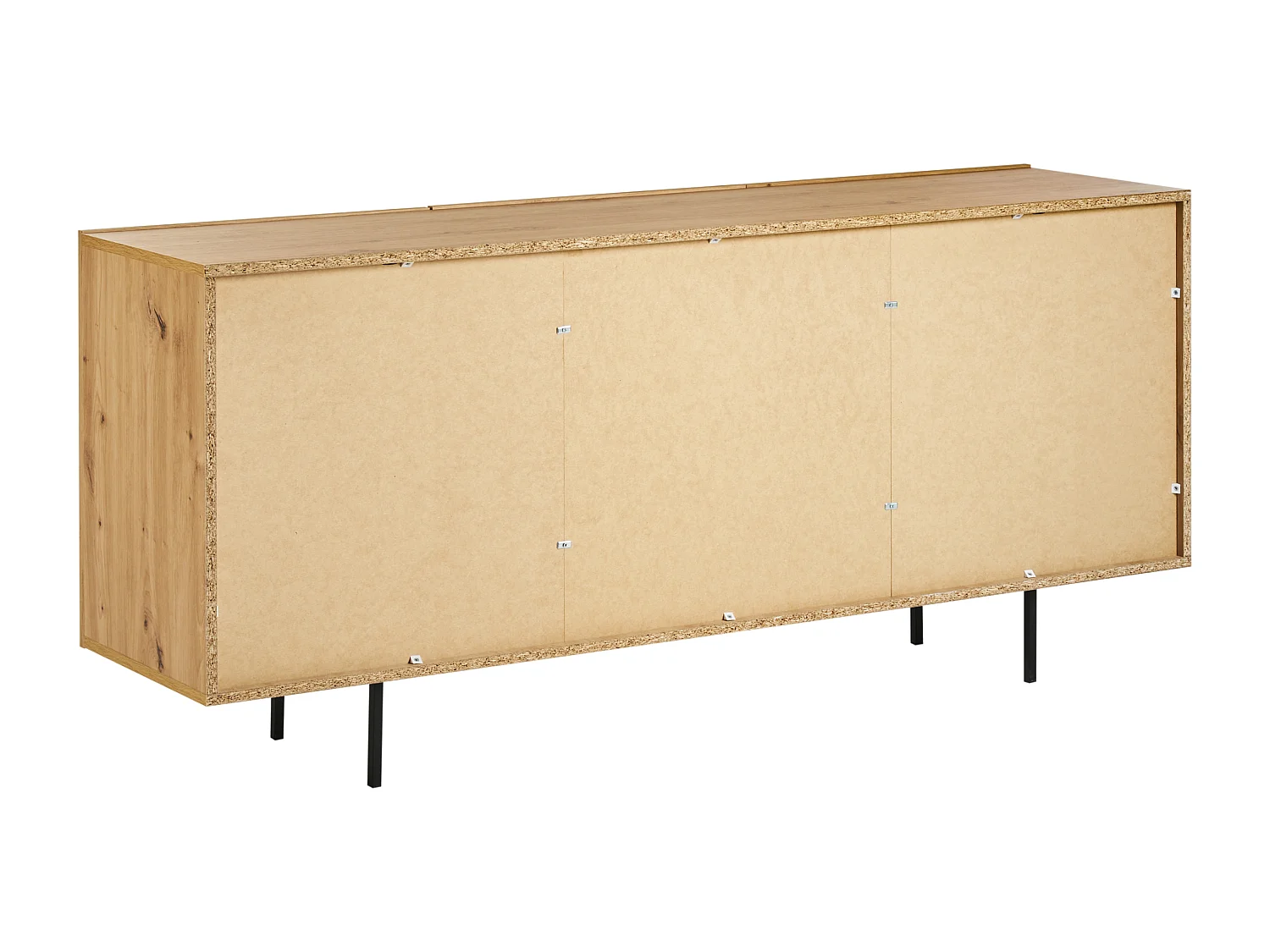 Dressoir met 2 deuren KENORA Lichtbruin