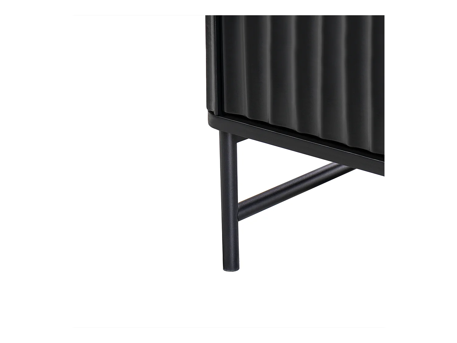 Cómoda de 6 cajones GLASTONBURY Negro