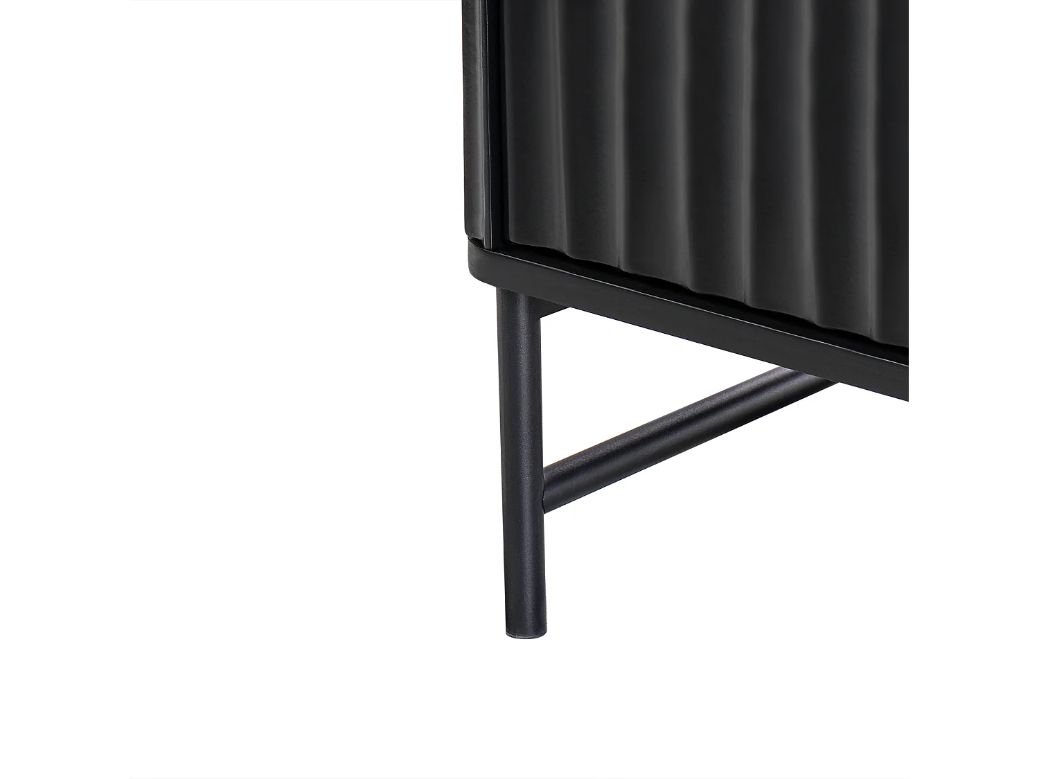 Commode à 6 tiroirs GLASTONBURY Noir