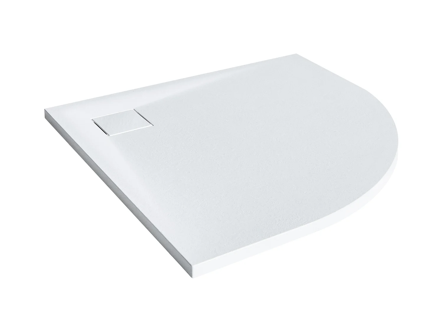 Bac de douche PARON 80 x 80 x 3 cm Blanc