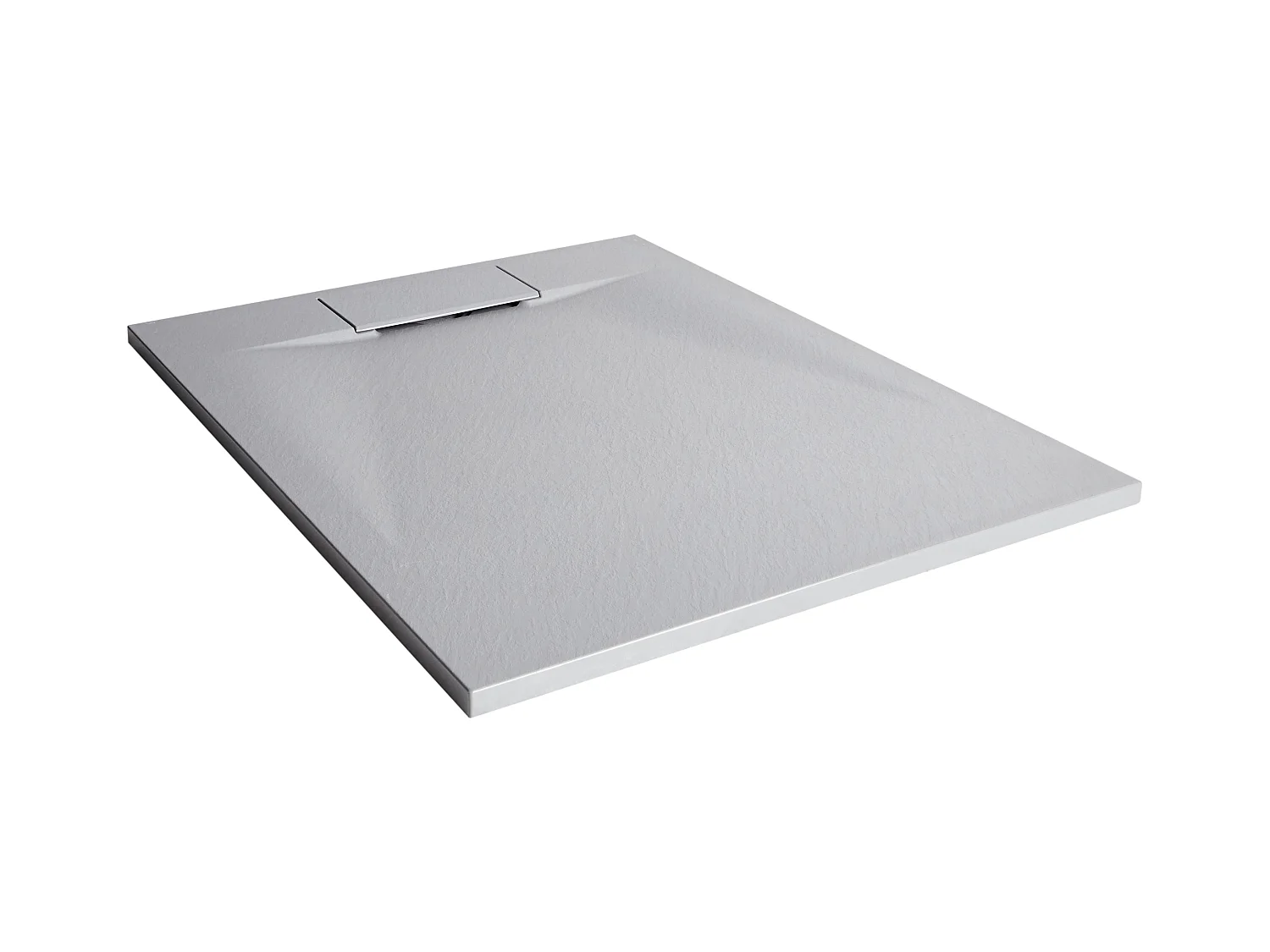 Bac de douche AZZURRO 80 x 100 x 3 cm Gris