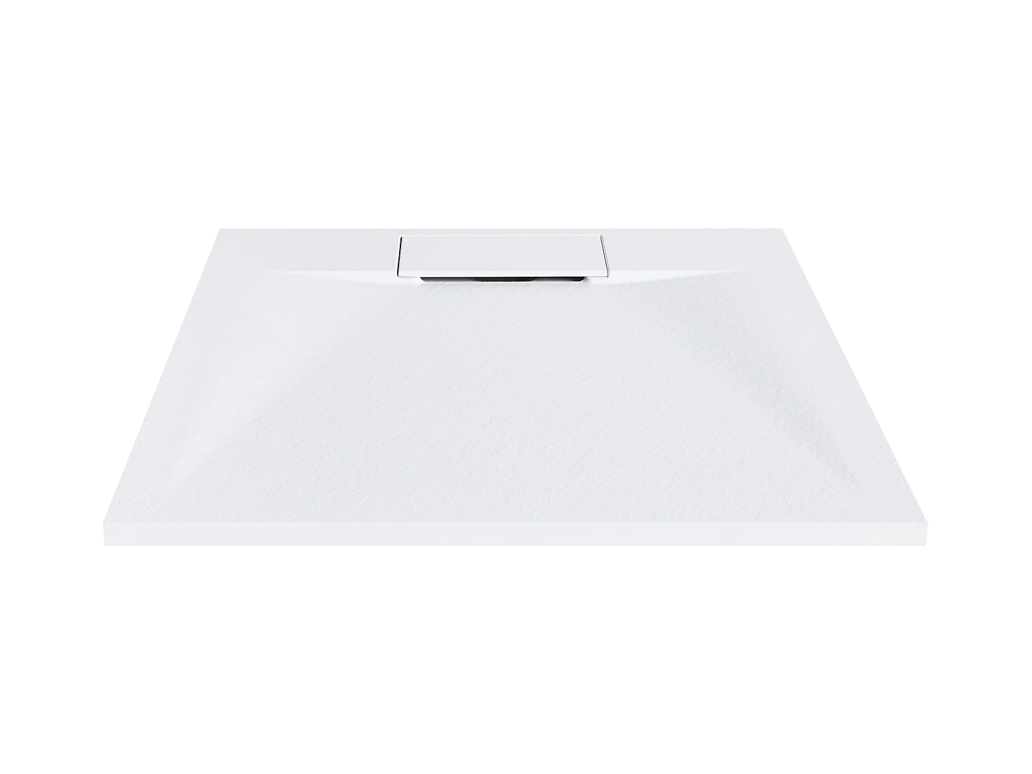 Bac de douche AZZURRO 80 x 80 x 3 cm Blanc