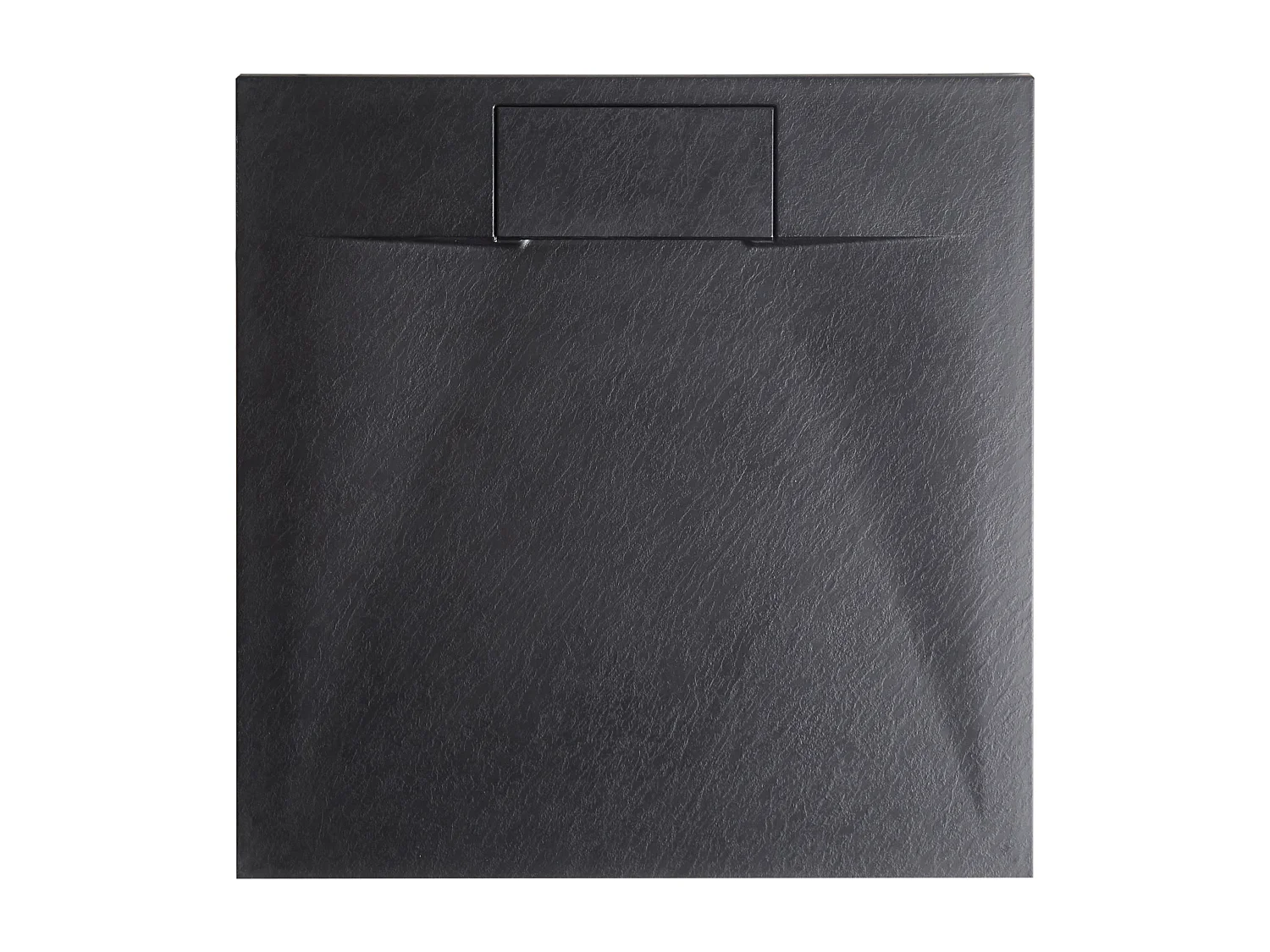 Duschwanne AZZURRO 90 x 90 x 3 cm Schwarz