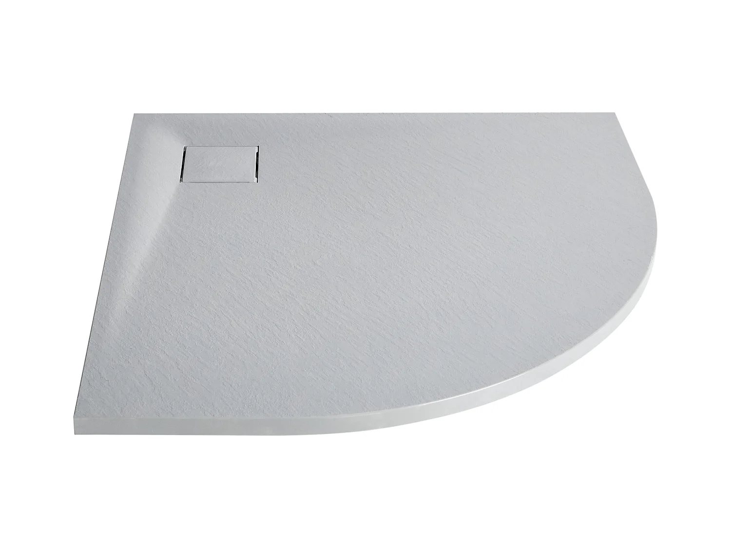 Bac de douche PARON 90 x 90 x 3 cm Gris