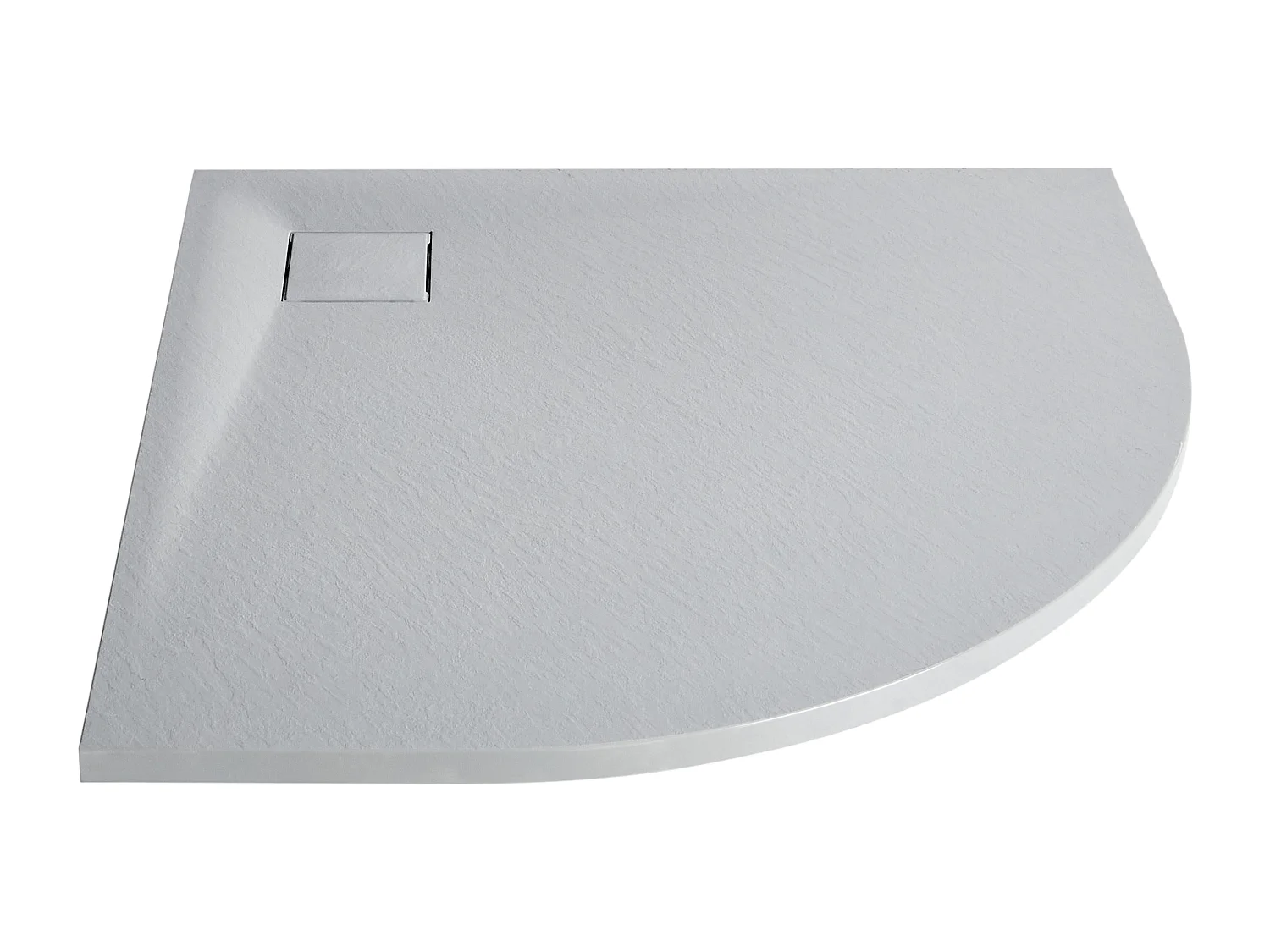 Bac de douche PARON 90 x 90 x 3 cm Gris