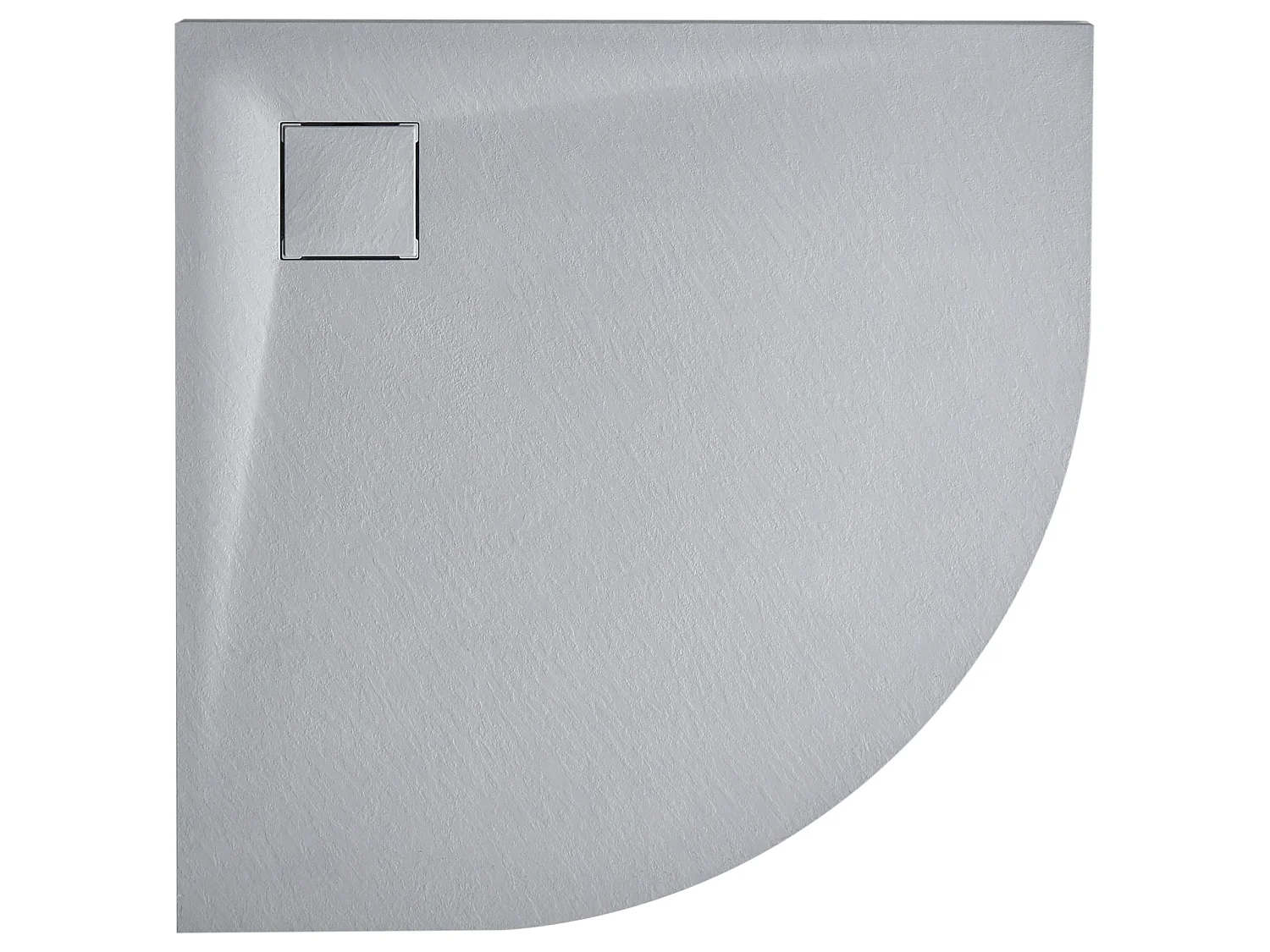 Piatto doccia PARON 90 x 90 x 3 cm Grigio