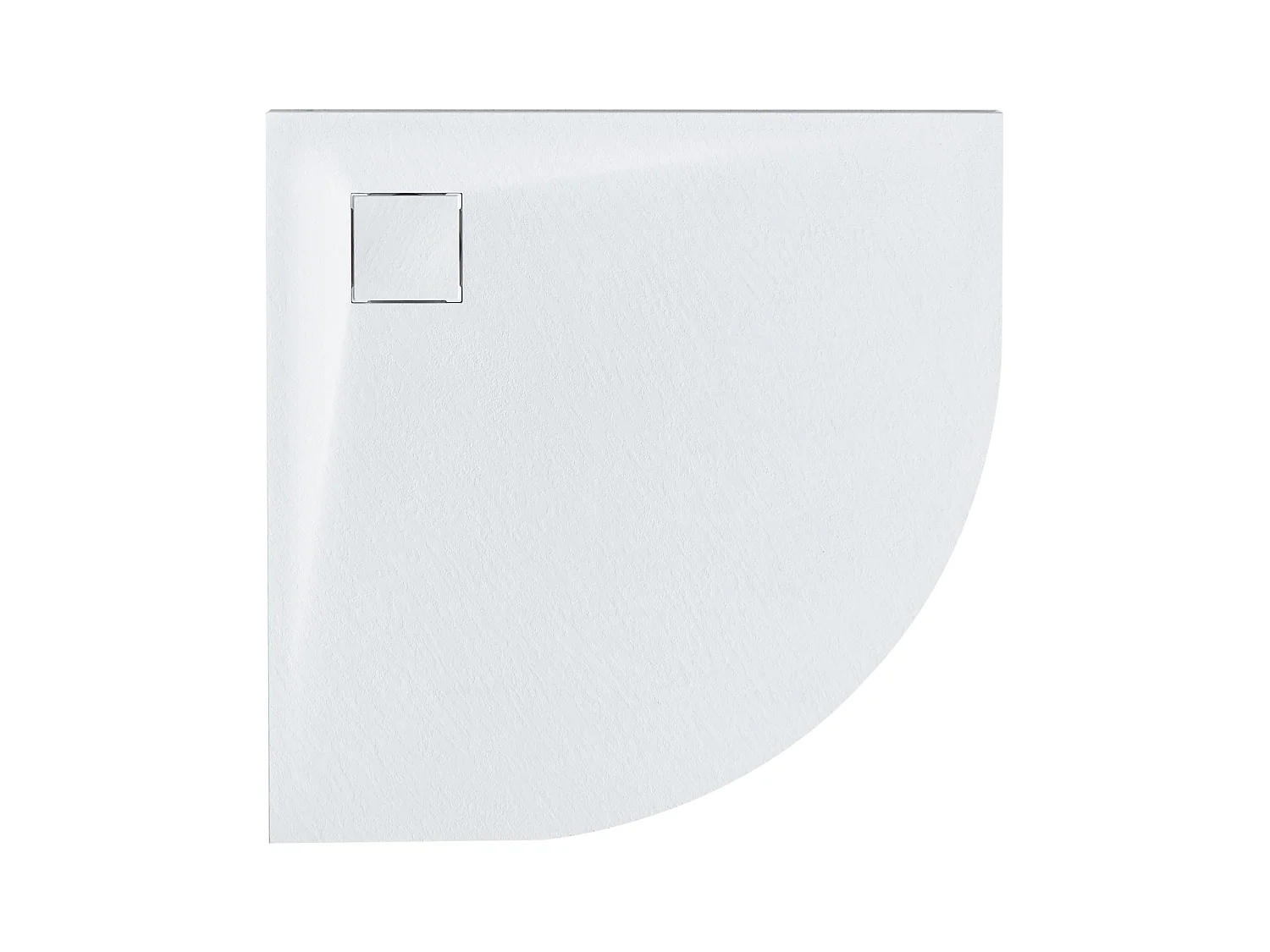 Bac de douche PARON 90 x 90 x 3 cm Blanc