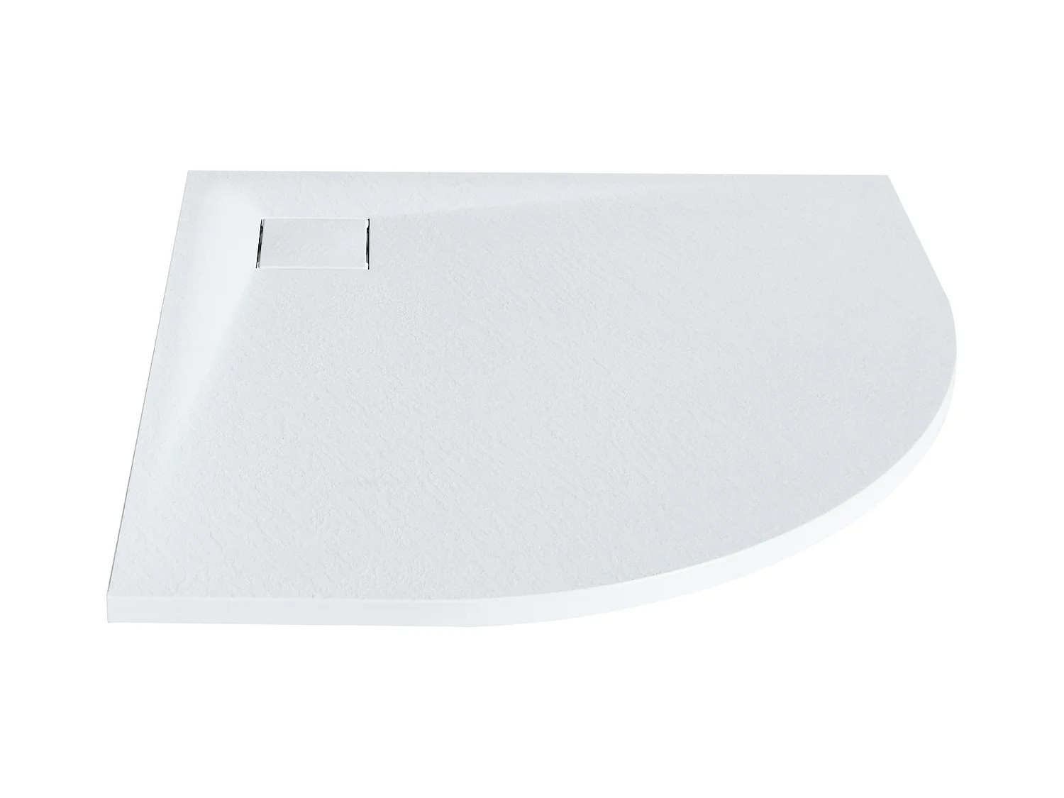 Bac de douche PARON 90 x 90 x 3 cm Blanc