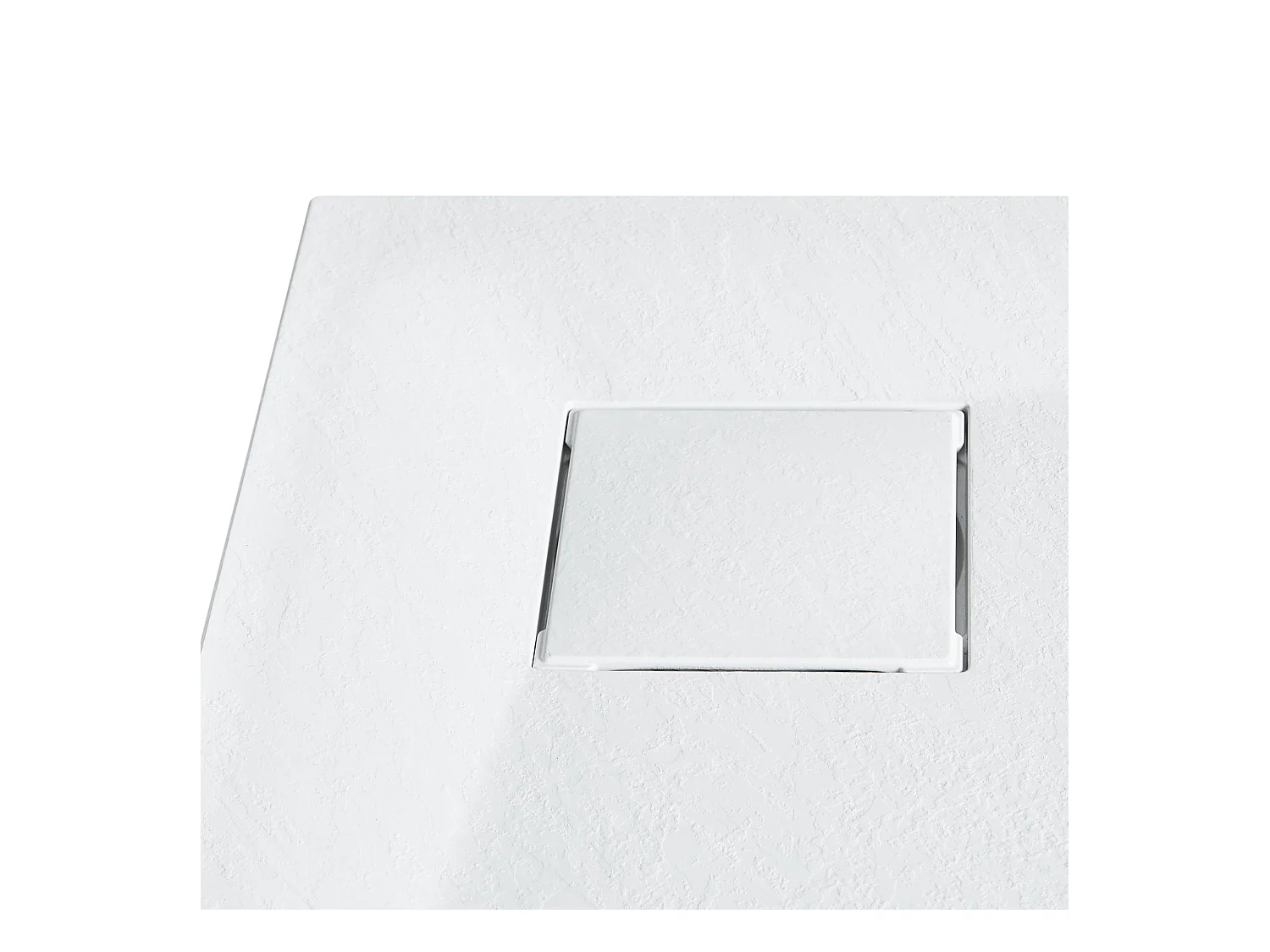 Bac de douche PARON 90 x 90 x 3 cm Blanc