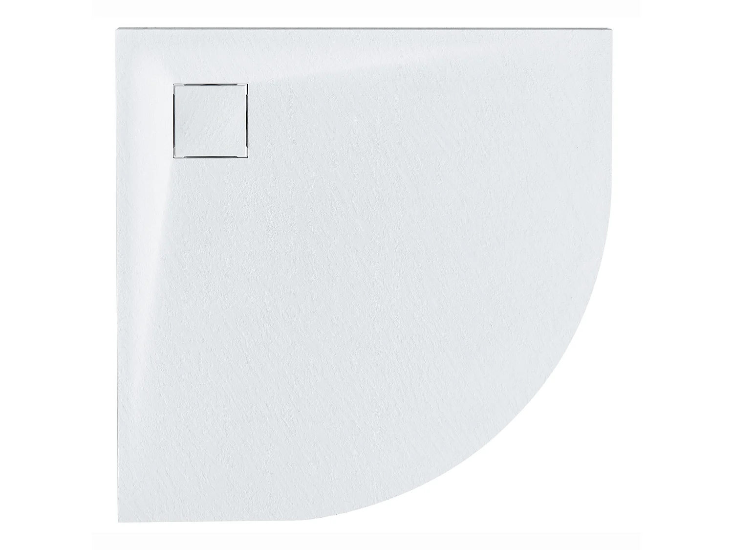 Bac de douche PARON 90 x 90 x 3 cm Blanc