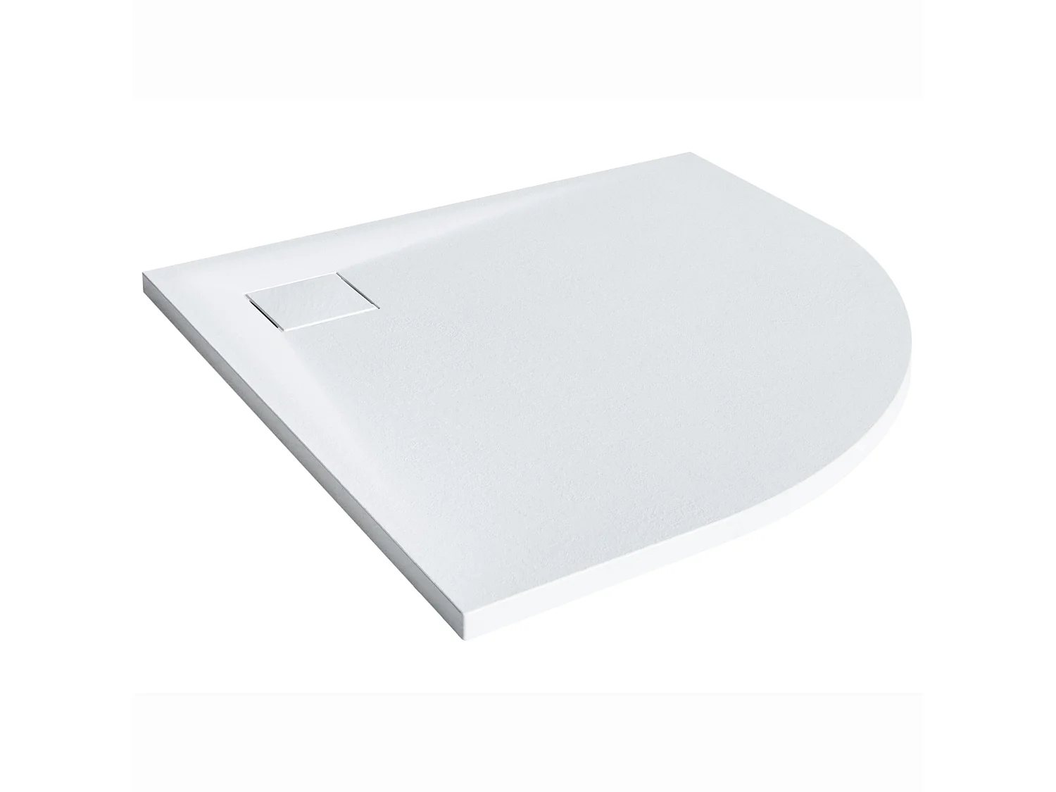 Bac de douche PARON 90 x 90 x 3 cm Blanc