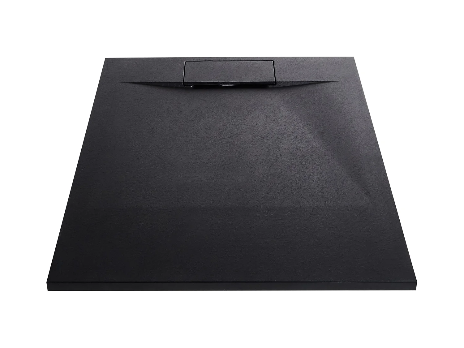 Plato de ducha AZZURRO 80 x 100 x 3 cm Negro