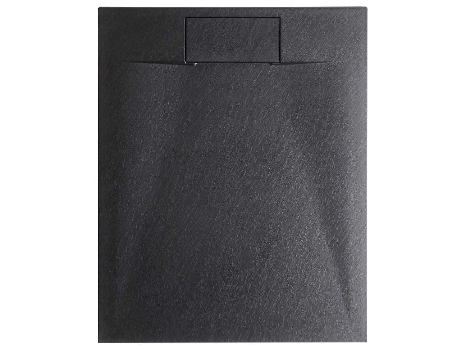 Duschwanne AZZURRO 80 x 100 x 3 cm Schwarz