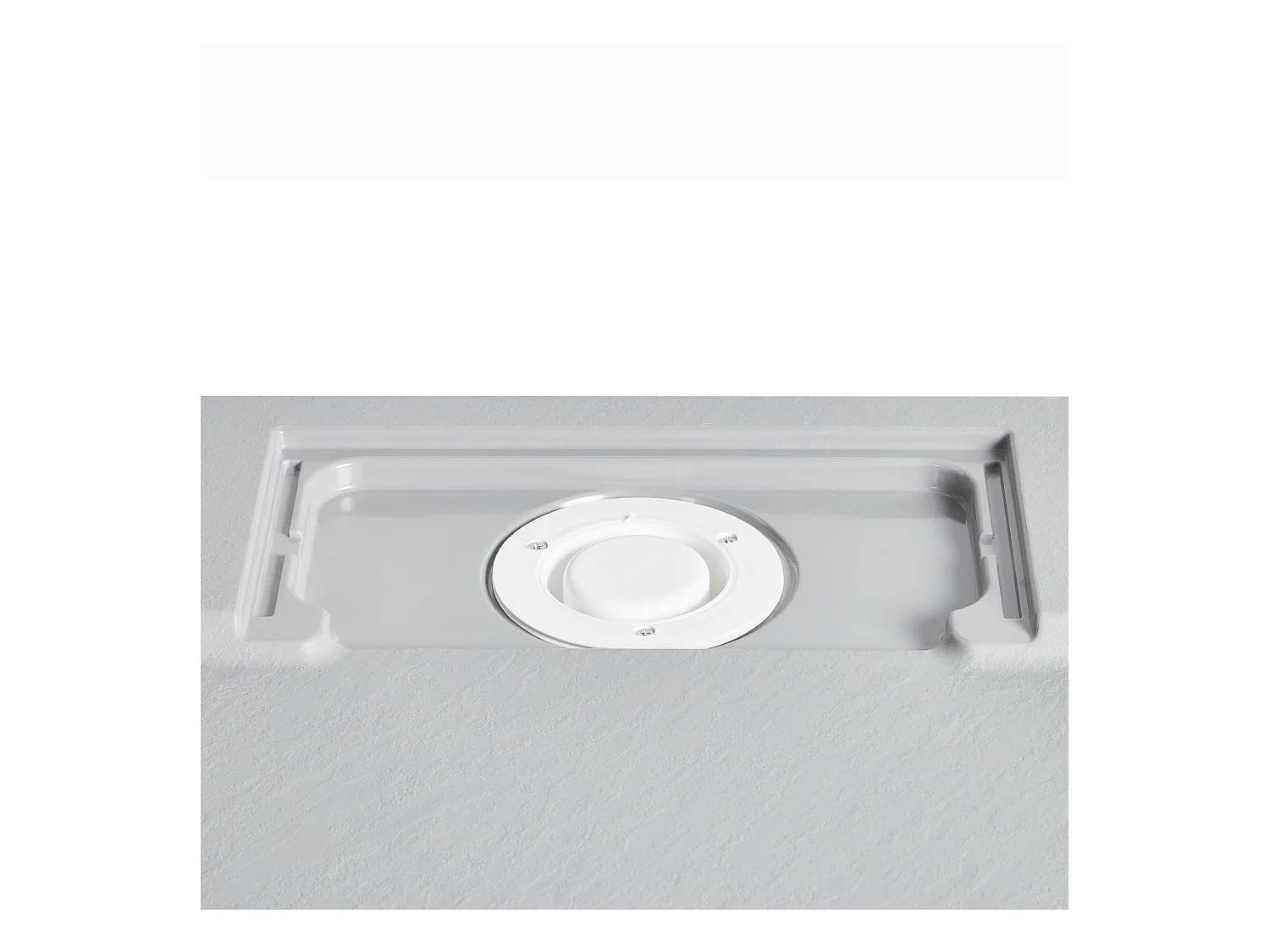 Bac de douche AZZURRO 80 x 80 x 3 cm Gris