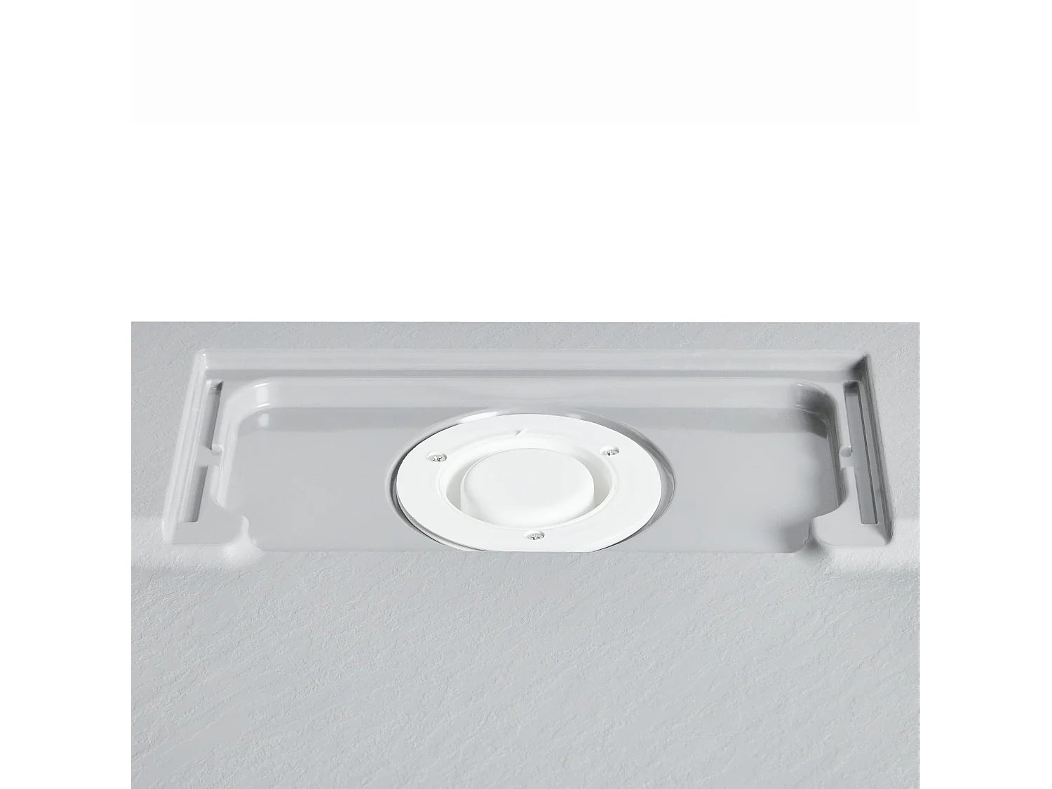 Bac de douche AZZURRO 80 x 80 x 3 cm Gris