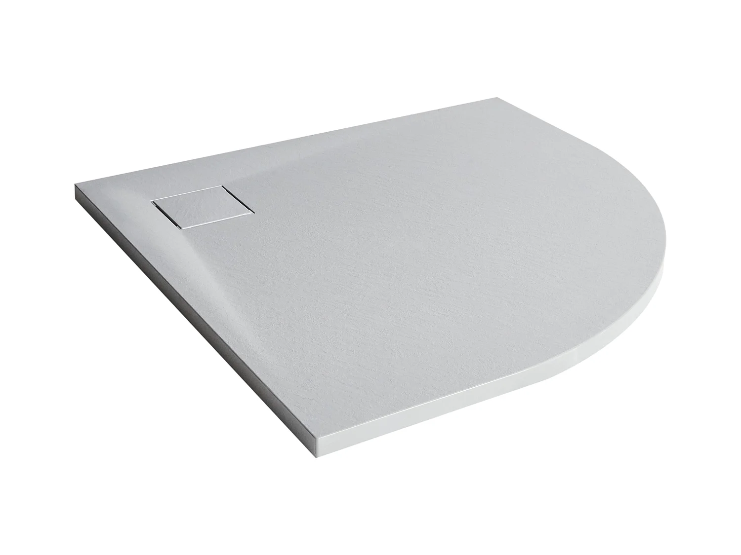 Bac de douche PARON 80 x 80 x 3 cm Gris