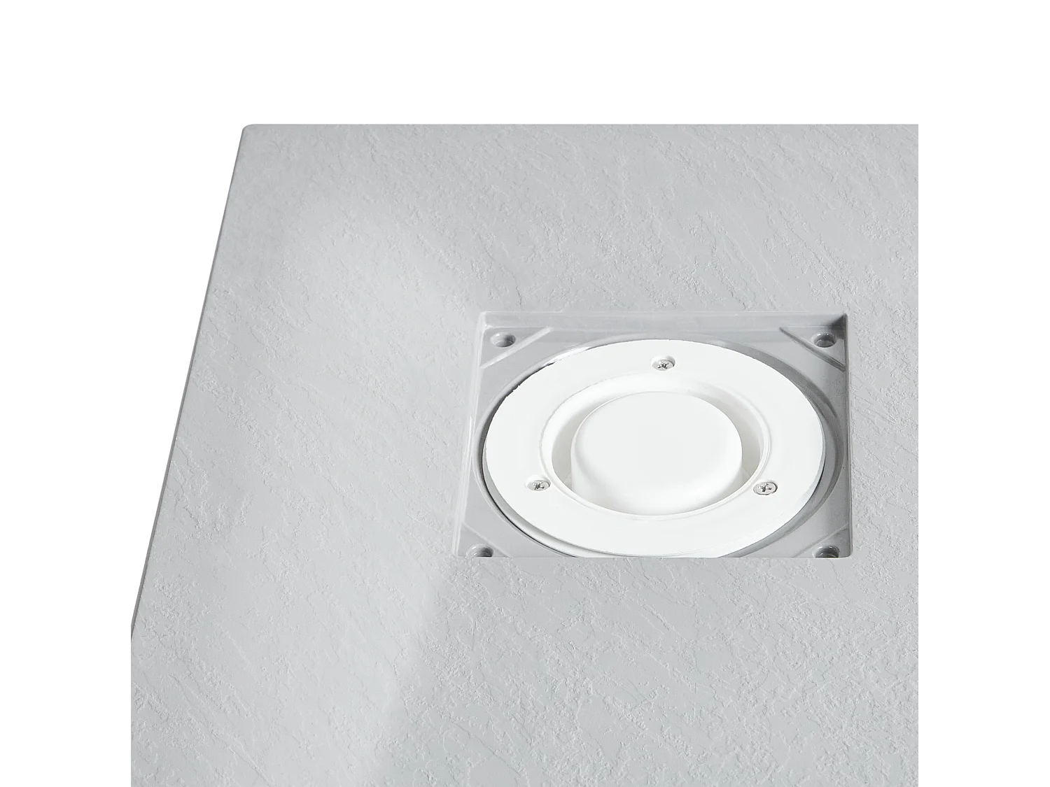 Bac de douche PARON 80 x 80 x 3 cm Gris