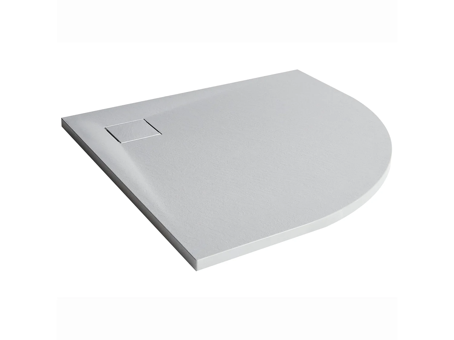 Piatto doccia PARON 80 x 80 x 3 cm Grigio