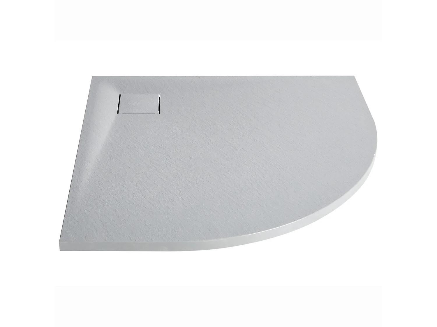 Piatto doccia PARON 80 x 80 x 3 cm Grigio