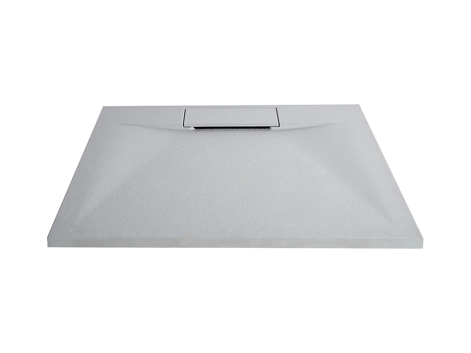 Plato de ducha AZZURRO 90 x 90 x 3 cm Gris