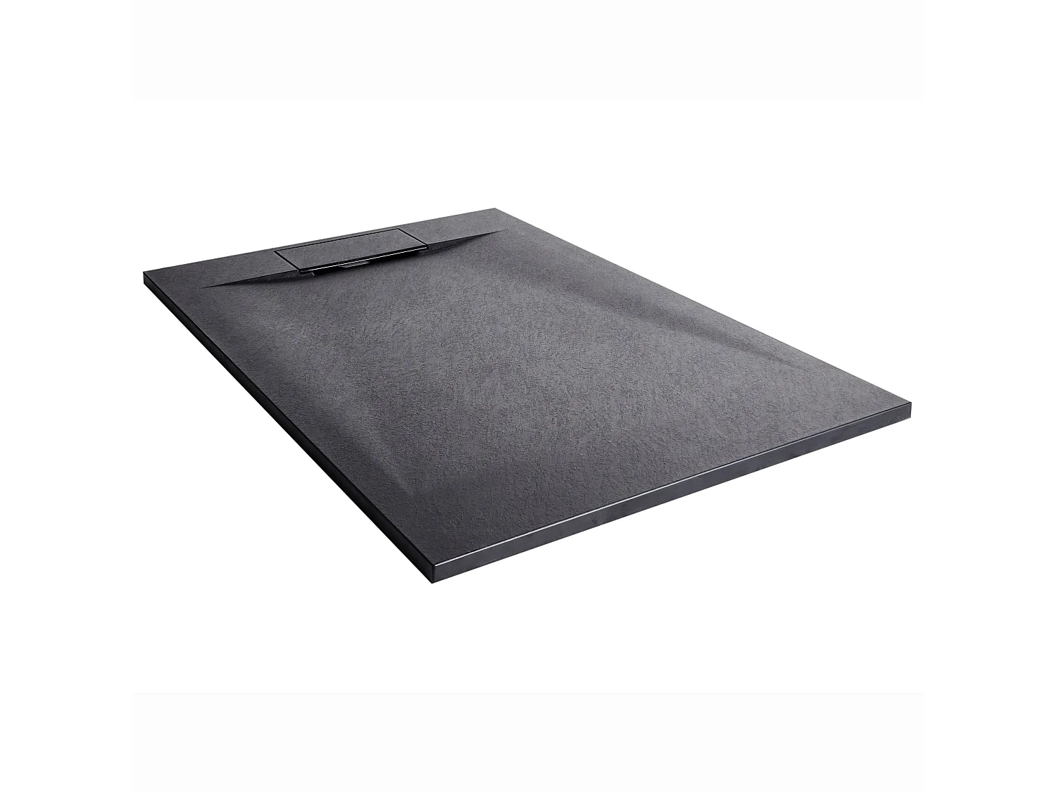 Bac de douche AZZURRO 80 x 120 x 3 cm Noir