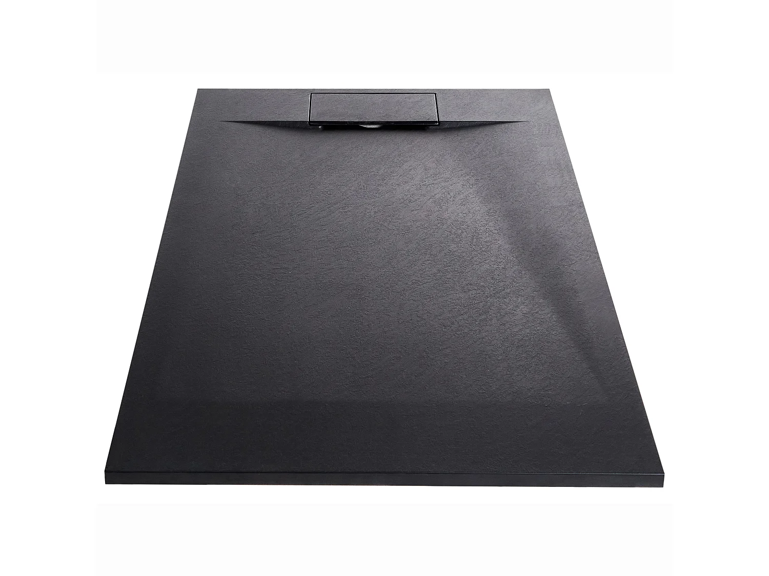 Bac de douche AZZURRO 80 x 120 x 3 cm Noir