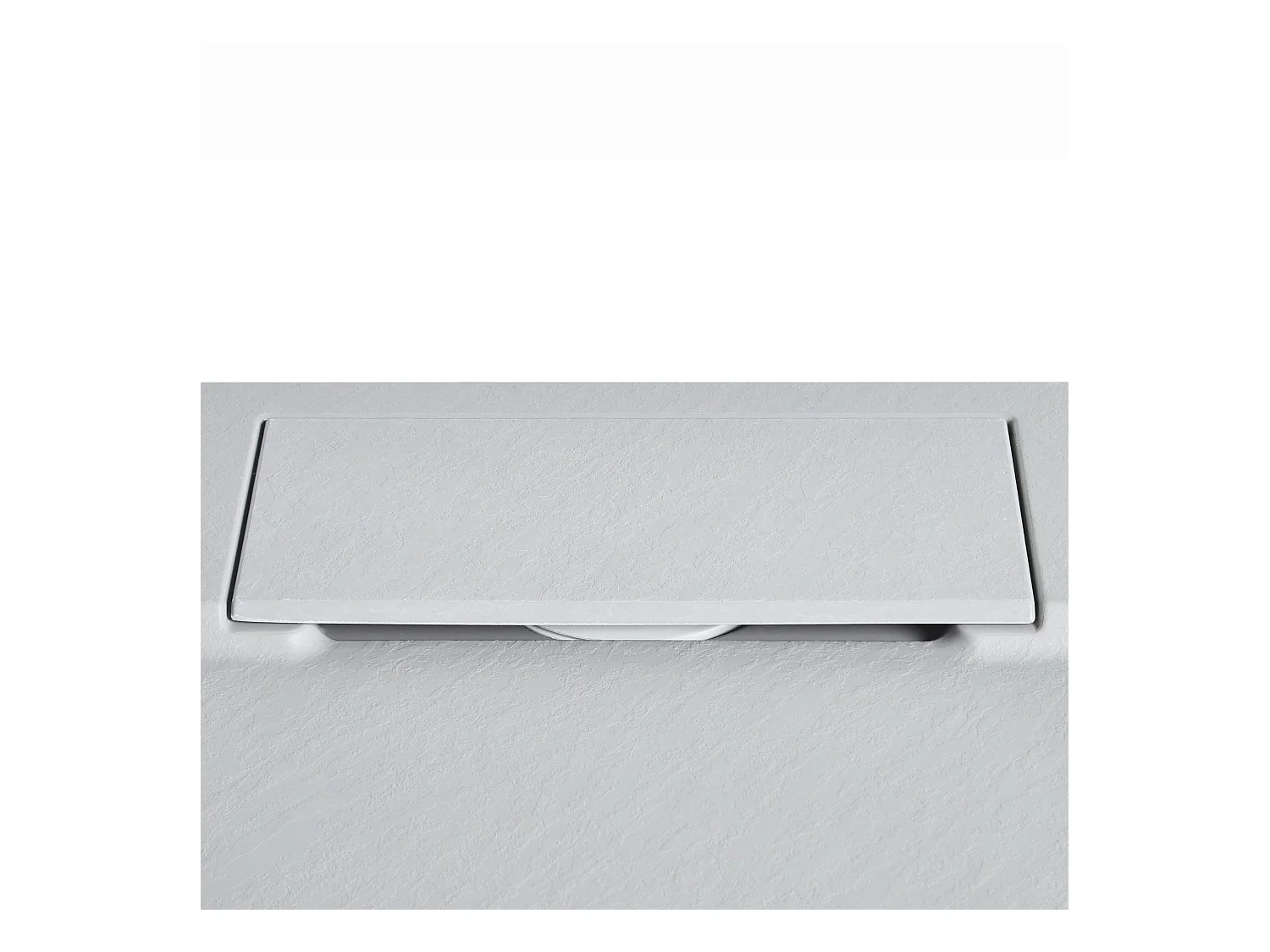 Bac de douche AZZURRO 80 x 120 x 3 cm Gris