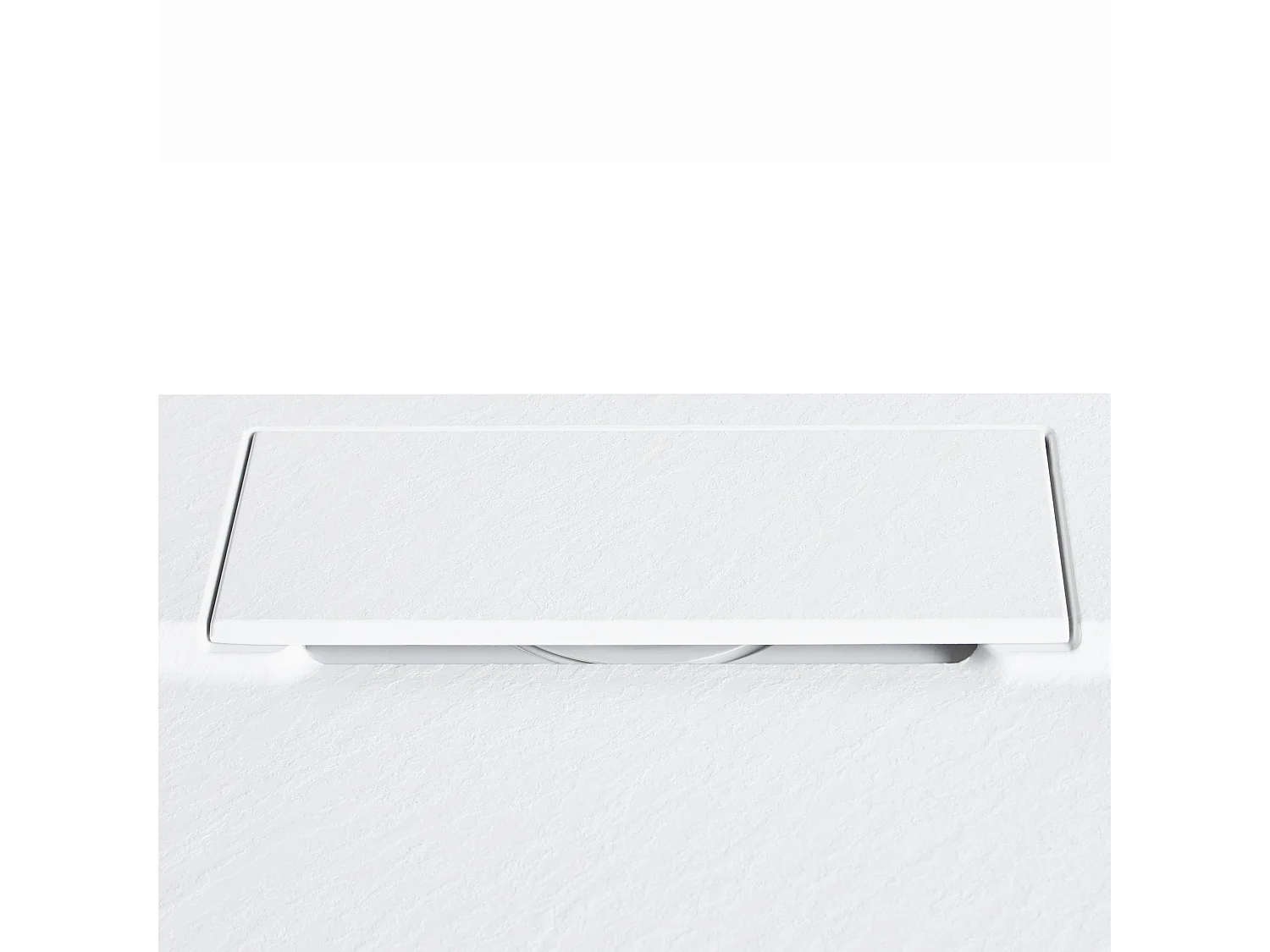 Bac de douche AZZURRO 80 x 100 x 3 cm Blanc