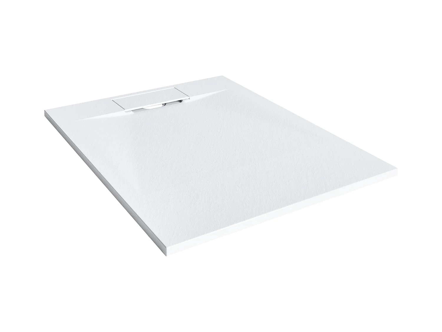 Bac de douche AZZURRO 80 x 100 x 3 cm Blanc