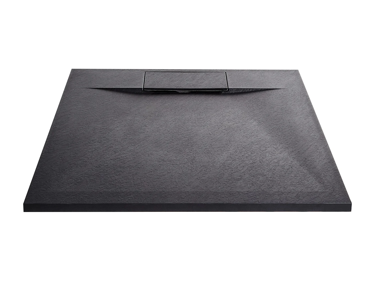 Piatto doccia AZZURRO 80 x 80 x 3 cm Nero
