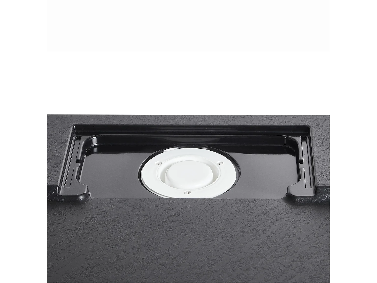 Piatto doccia AZZURRO 80 x 80 x 3 cm Nero