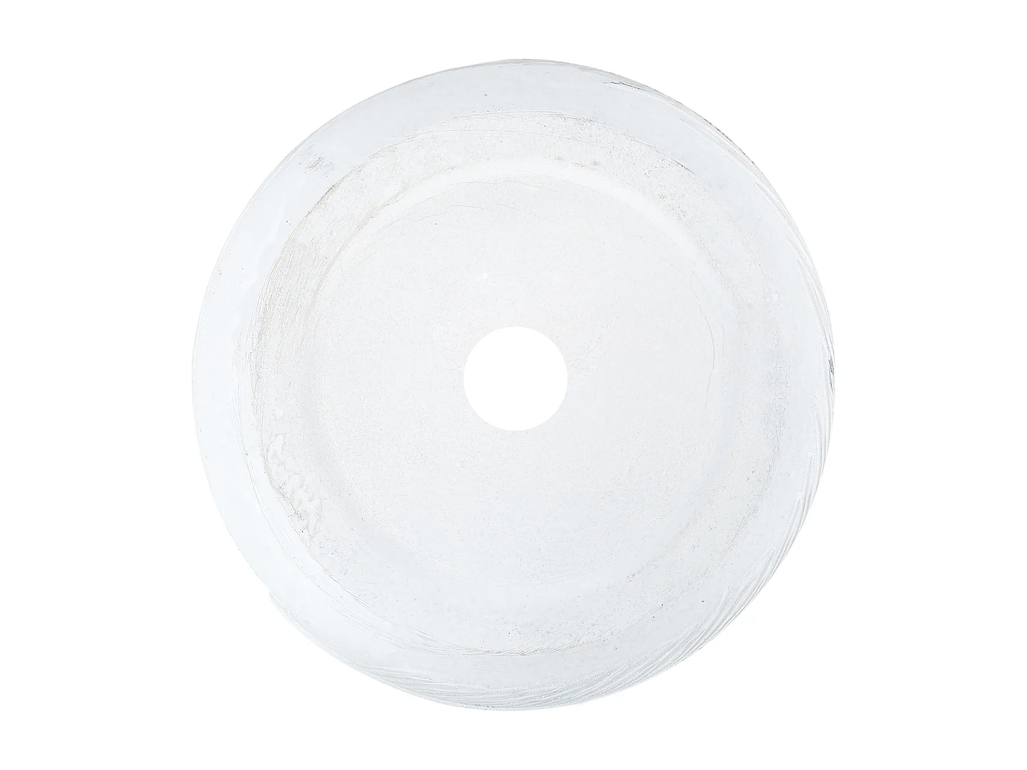 Blumenkübel FTERO Keramik 43 cm Cremeweiss