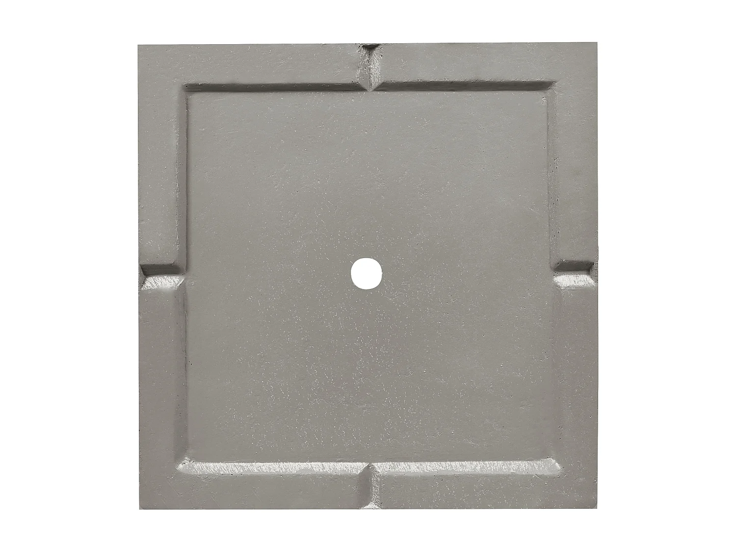 Vaso DION Cerâmica 33 cm Cinzento claro