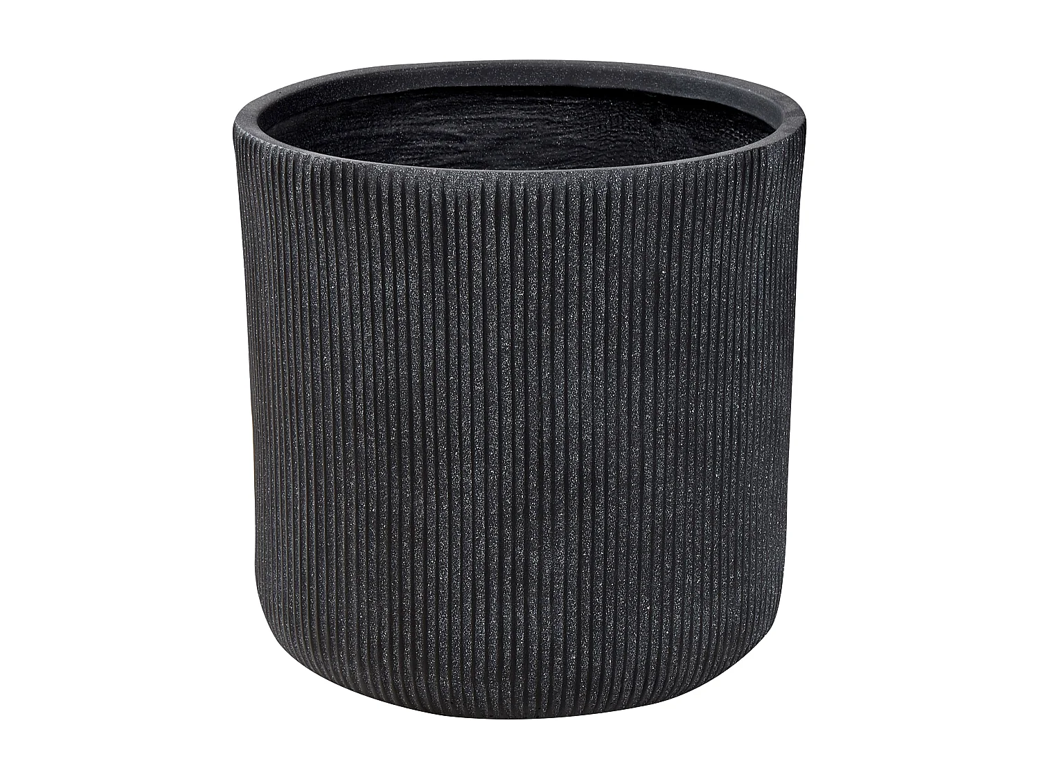 Bloempot OREOI Keramiek 45 cm Grafietgrijs