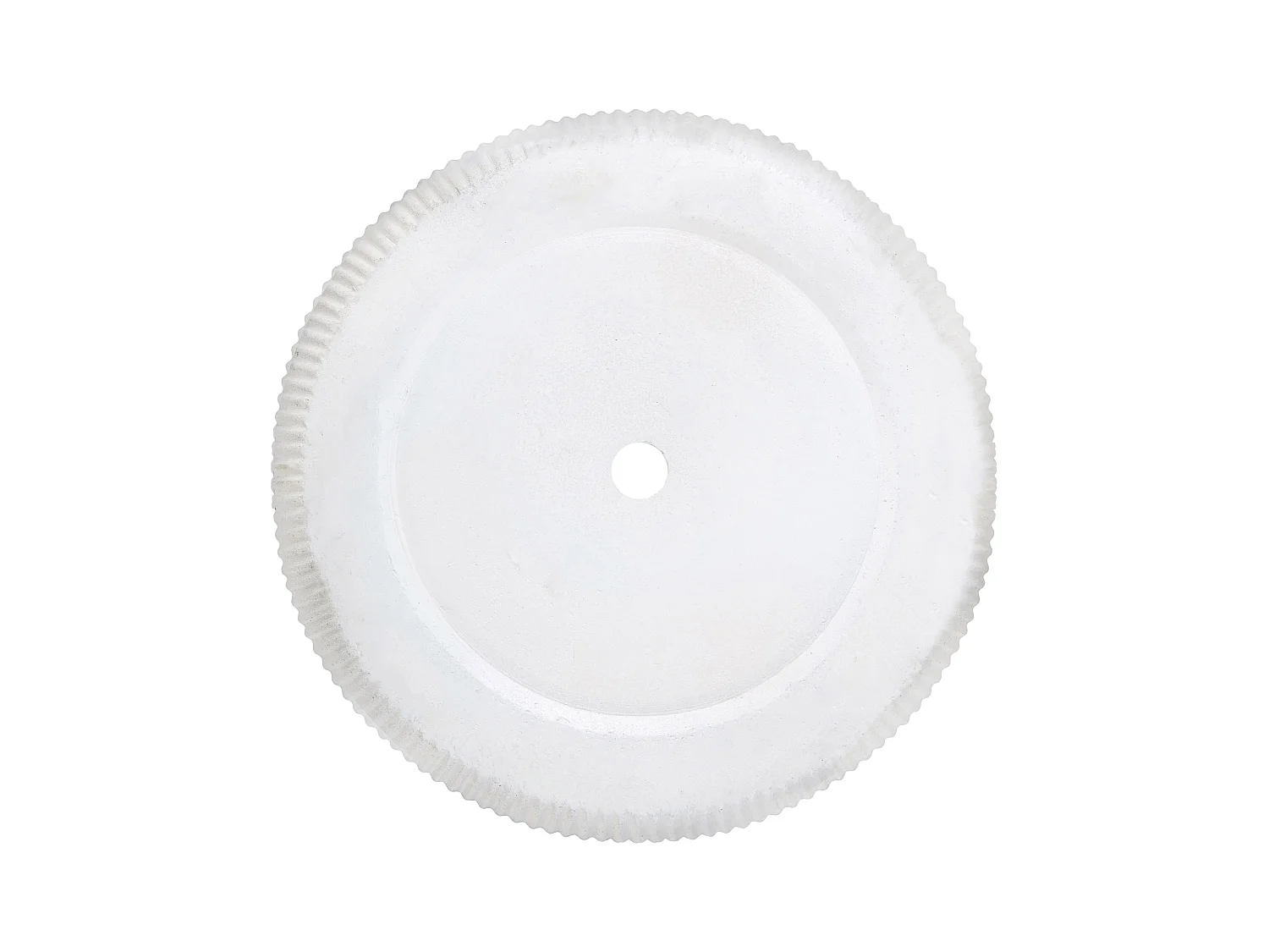 Blumenkübel OREOI Keramik 55 cm Cremeweiss
