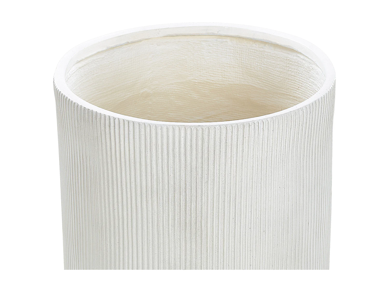 Bloempot OREOI Keramiek 55 cm Gebroken wit