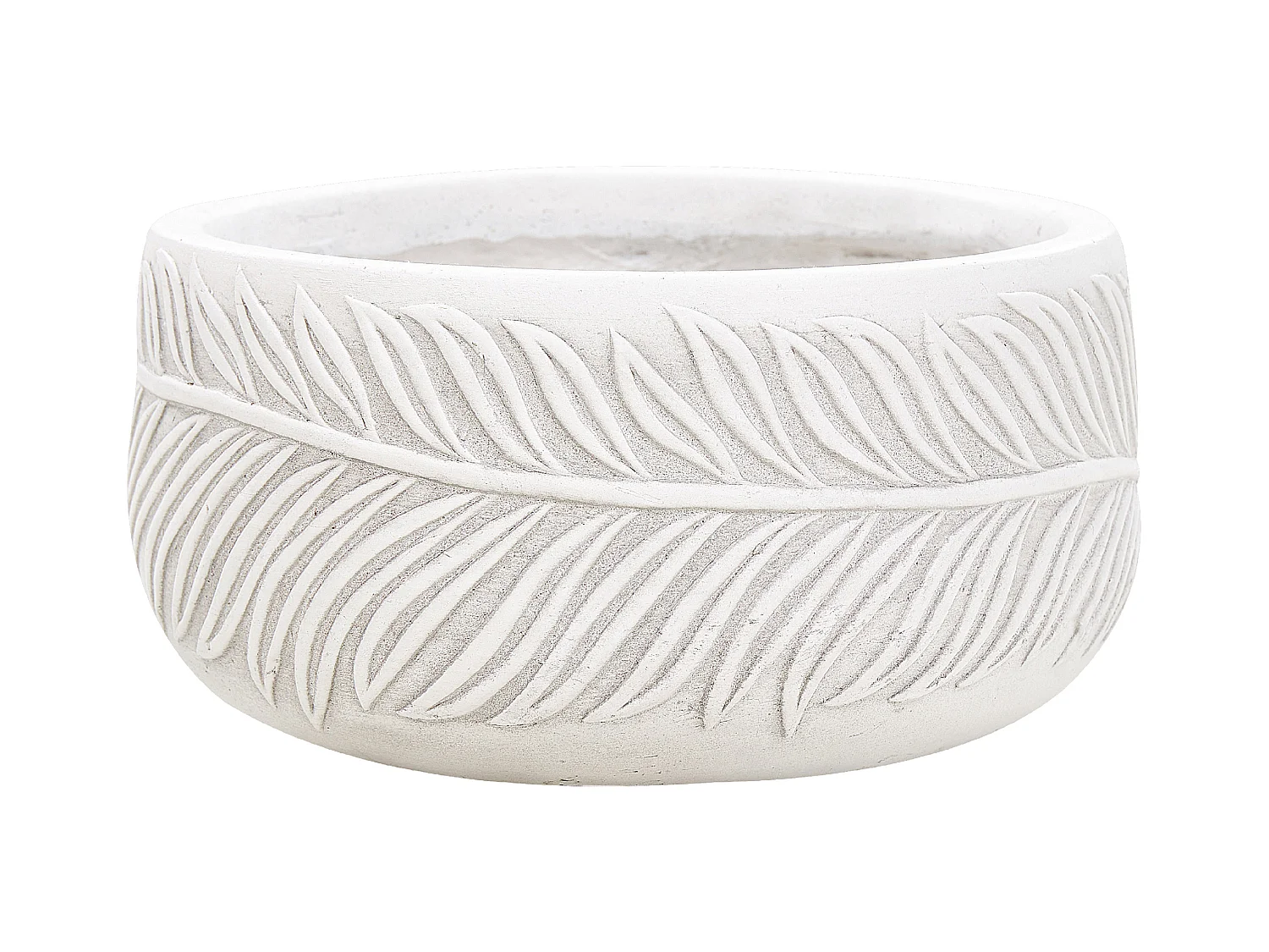 Cache-pot FTERO 25 cm Blanc cassé