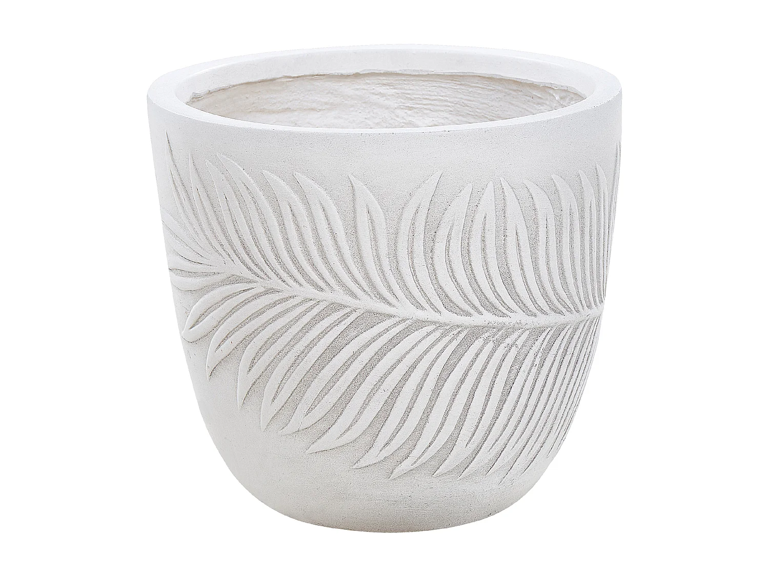 Cache-pot FTERO 28 cm Blanc cassé