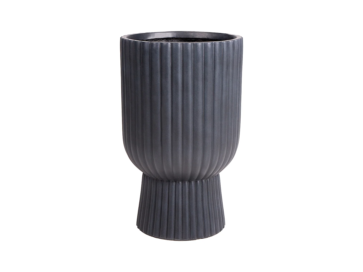 Cache-pot TAXODIUM 34 cm Gris graphite