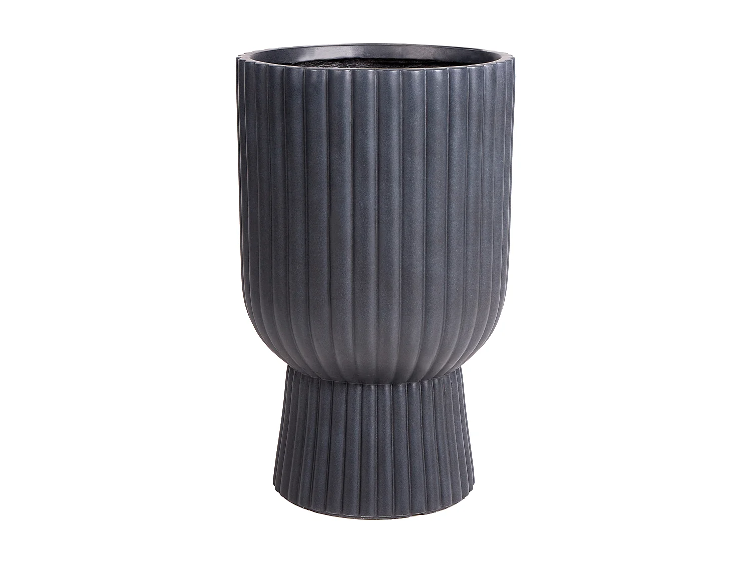 Cache-pot TAXODIUM 34 cm Gris graphite