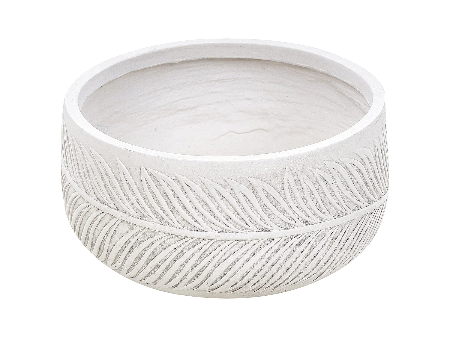 Cache-pot FTERO 35 cm Blanc cassé