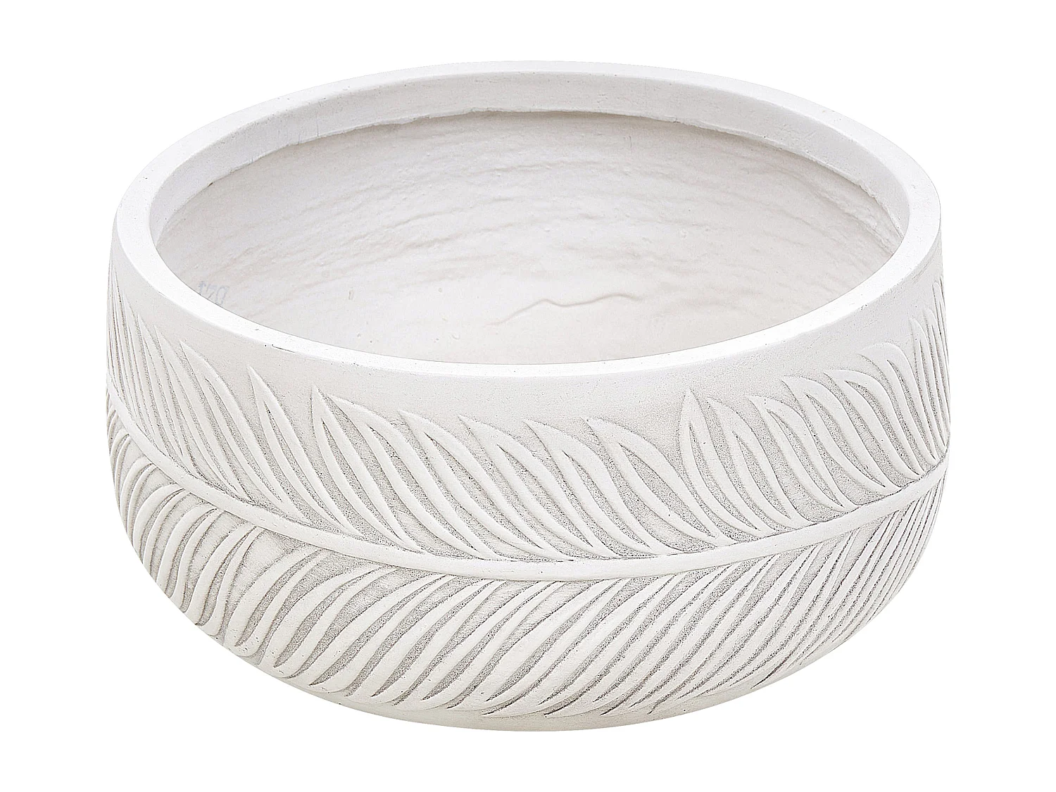 Cache-pot FTERO Céramique 35 cm Blanc cassé