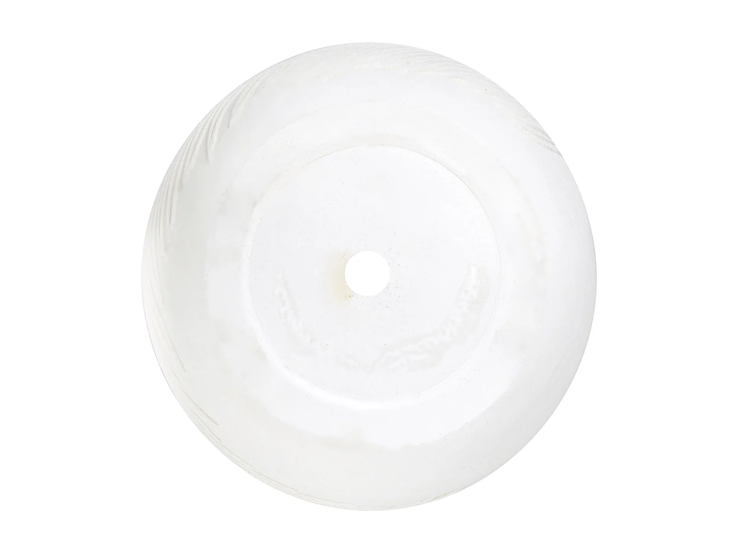 Cache-pot FTERO Céramique 35 cm Blanc cassé