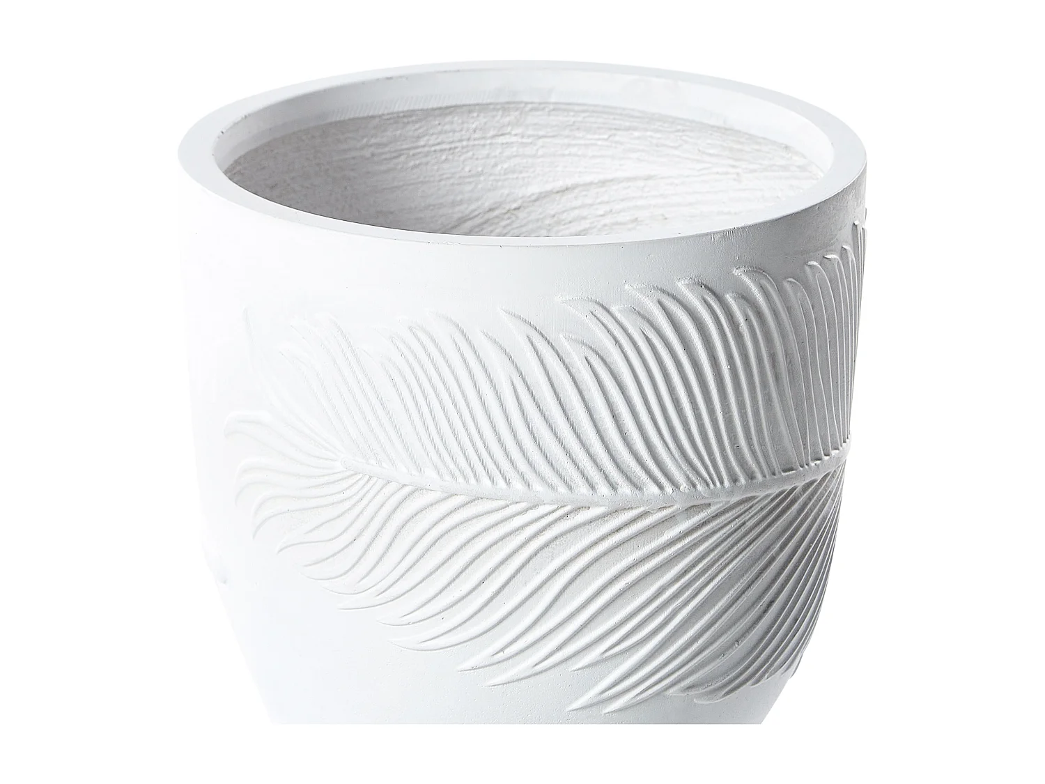 Cache-pot FTERO 35 cm Blanc cassé