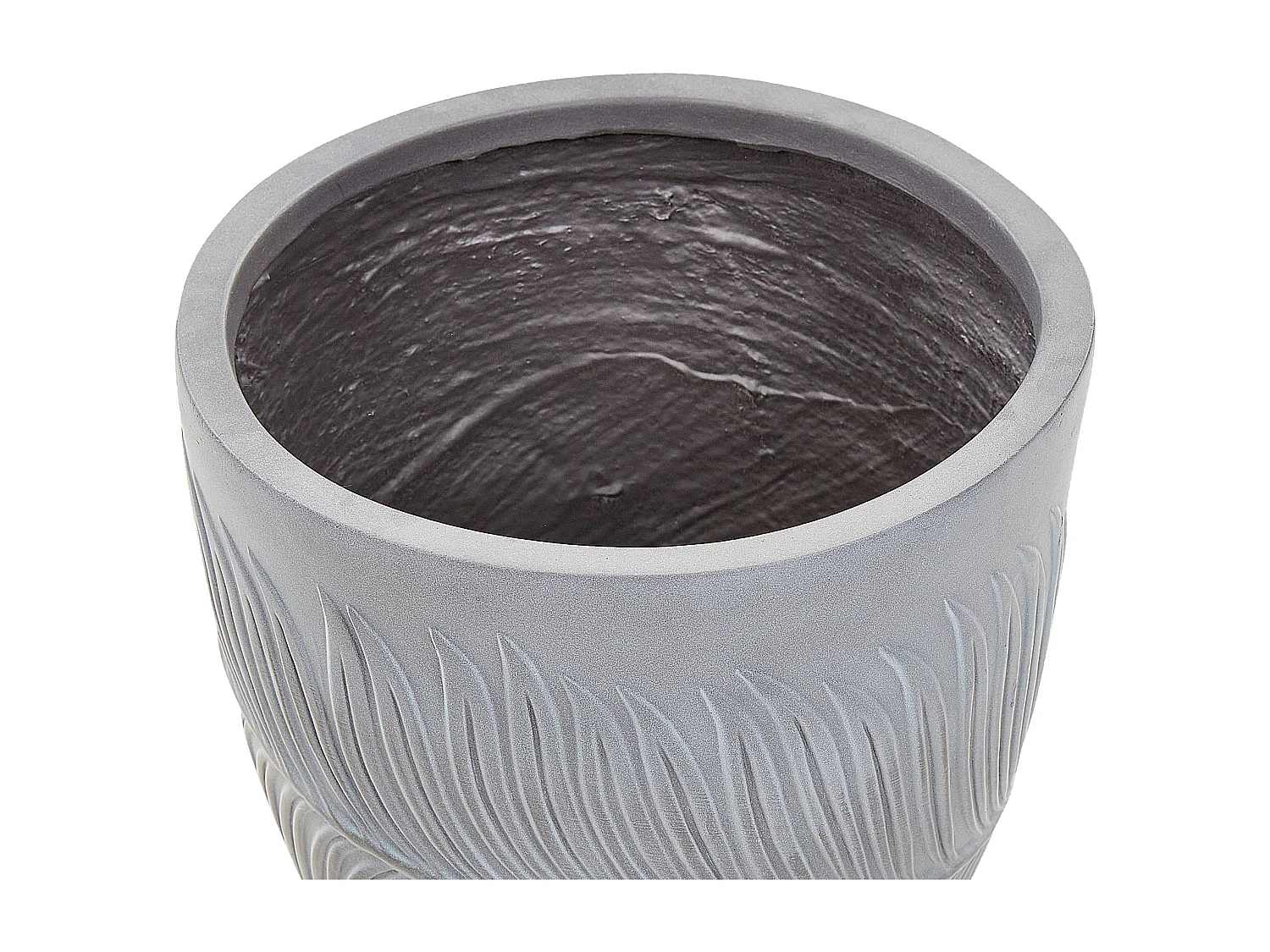 Cache-pot FTERO Céramique 28 cm Gris