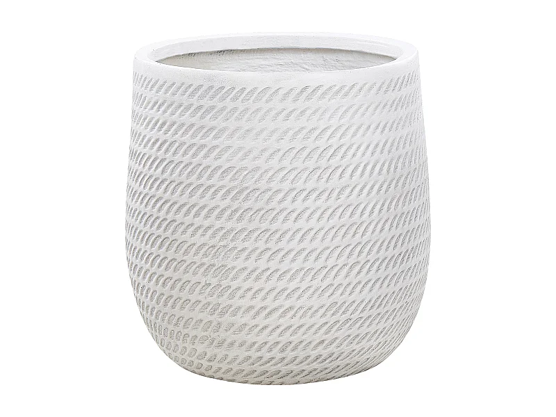 Cache-pot LIVADIA 39 cm Blanc cassé