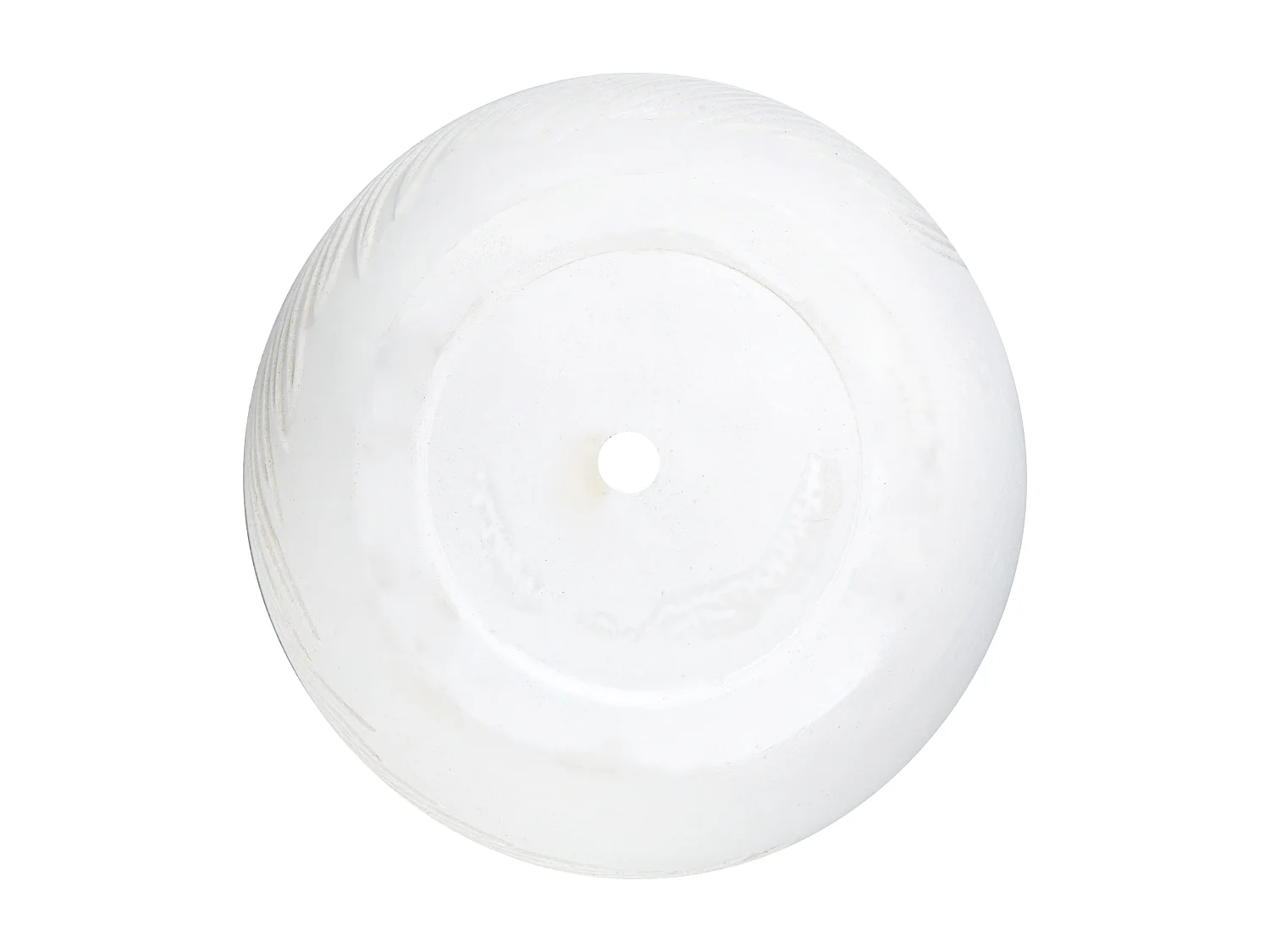 Maceta FTERO Cerámica 42 cm Blanco crema